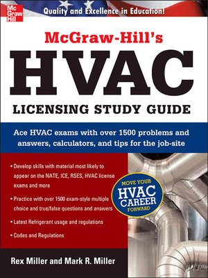 McGraw-Hill's HVAC Licensing Study Guide - ebook